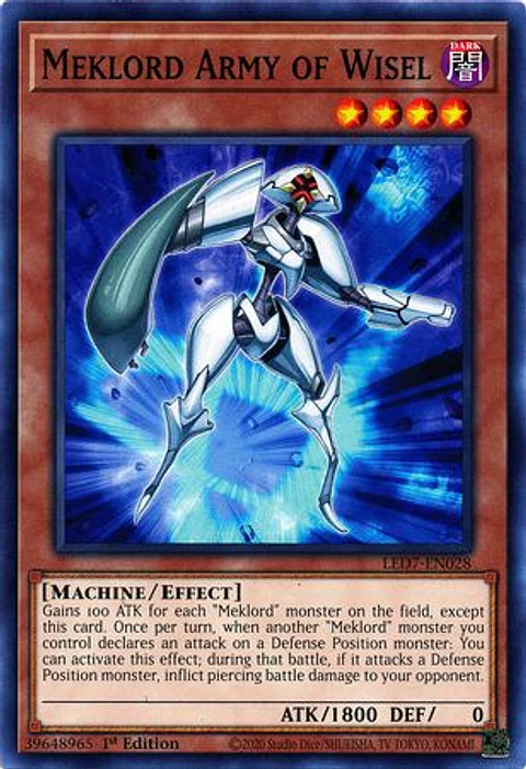 Meklord Army of Wisel - LED7-EN028 - Common