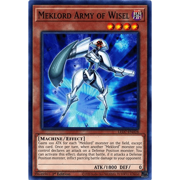 Meklord Army of Wisel - LED7-EN028 - Common