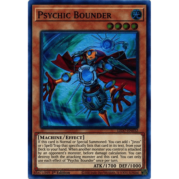 Psychic Bounder - LED7-EN032 - Super Rare