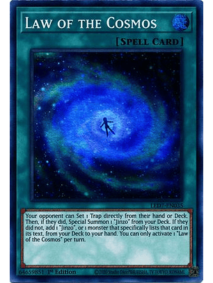 Law of the Cosmos - LED7-EN035 - Super Rare 