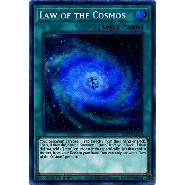 Law of the Cosmos - LED7-EN035 - Super Rare 