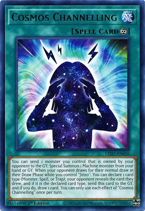 Cosmos Channelling - LED7-EN036 - Rare