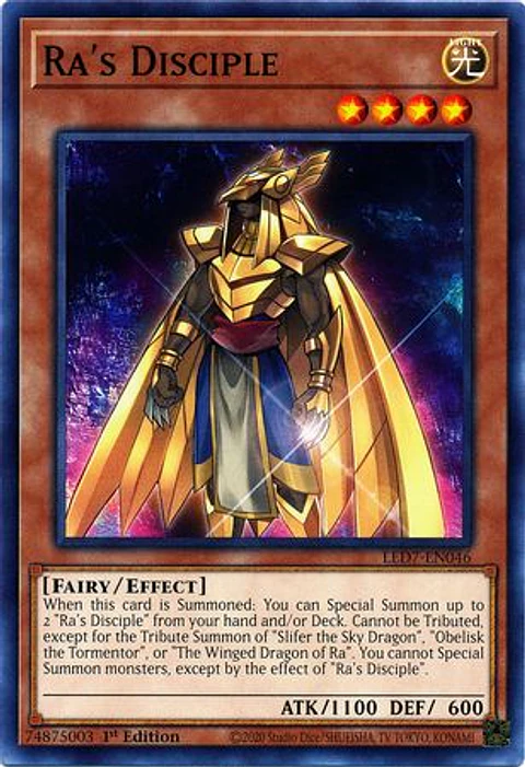 Ra's Disciple - LED7-EN045 - Common