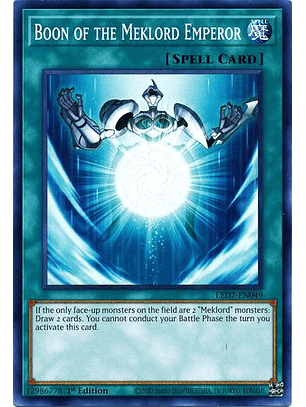 Boon of the Meklord Emperor - LED7-EN049 - Common