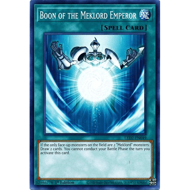 Boon of the Meklord Emperor - LED7-EN049 - Common