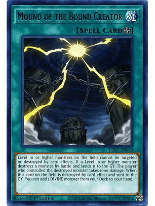 Mound of the Bound Creator - LED7-EN053 - Rare