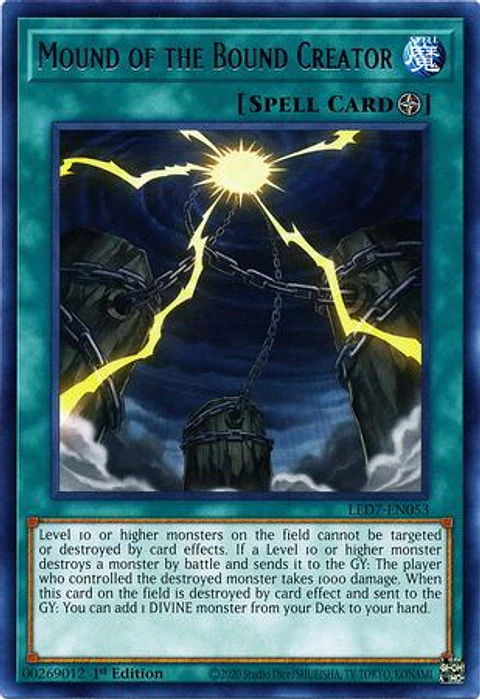 Mound of the Bound Creator - LED7-EN053 - Rare