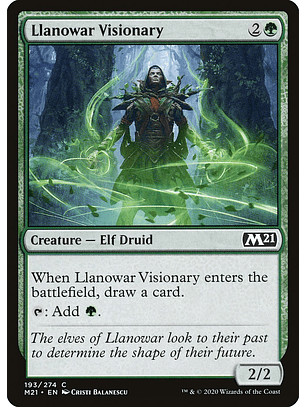 Llanowar Visionary - M21 - C