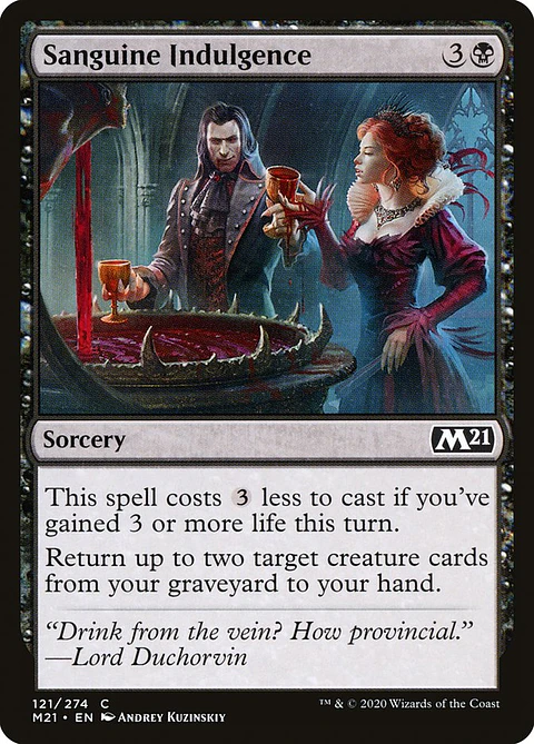 Sanguine Indulgence - M21 - C