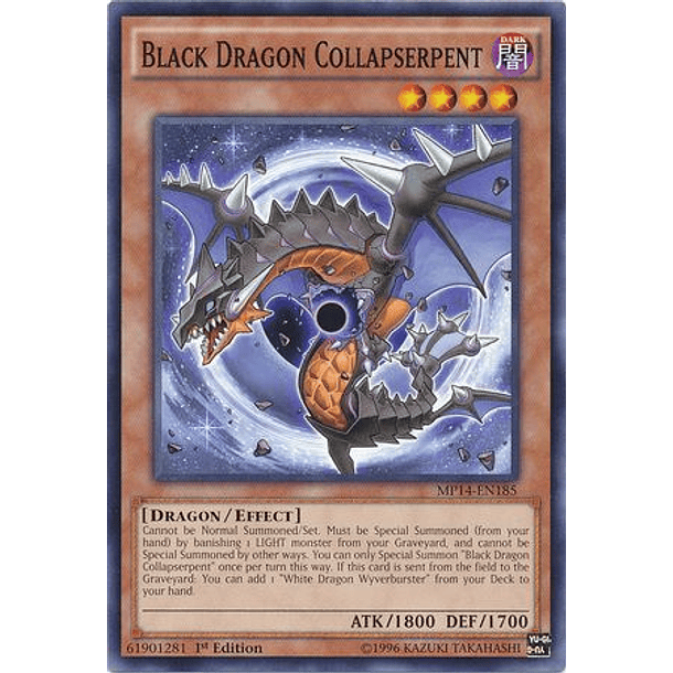 Black Dragon Collapserpent - MP14-EN185 - Common