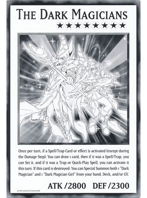 The Dark Magicians Oversized Promo