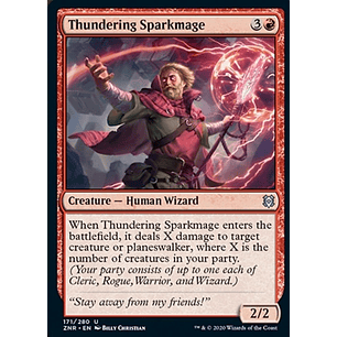 Thundering Sparkmage - ZNR - U 