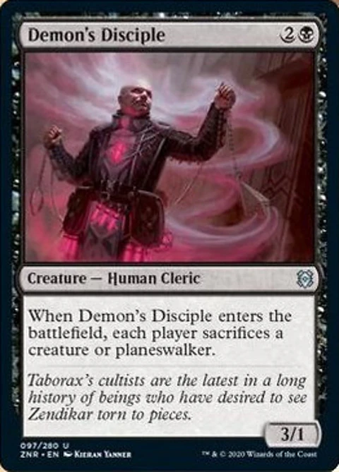 Demon's Disciple - ZNR - U 