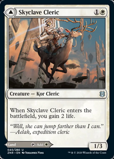 Skyclave Cleric - ZNR - U 