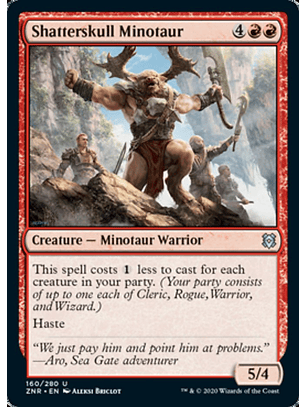 Shatterskull Minotaur - ZNR - U 