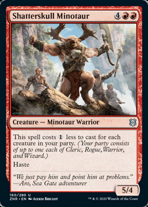 Shatterskull Minotaur - ZNR - U 