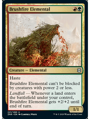 Brushfire Elemental - ZNR - U 