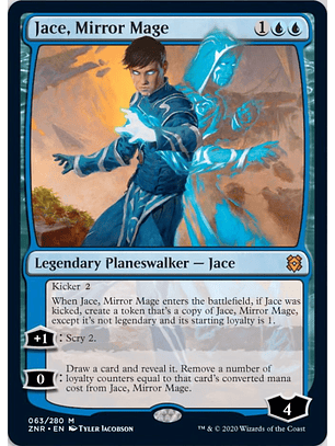 Jace, Mirror Mage - ZNR - M 