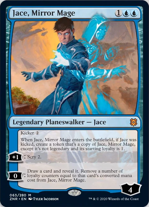 Jace, Mirror Mage - ZNR - M 