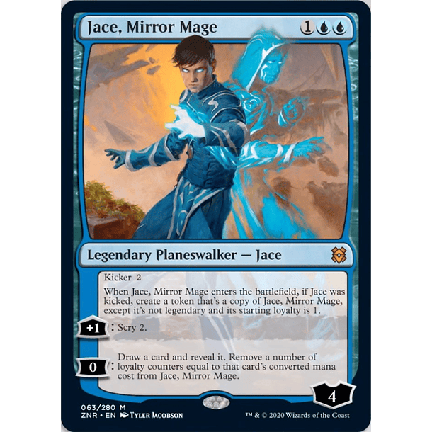 Jace, Mirror Mage - ZNR - M 