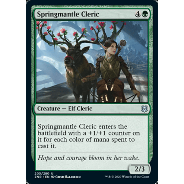 Springmantle Cleric - ZNR - U