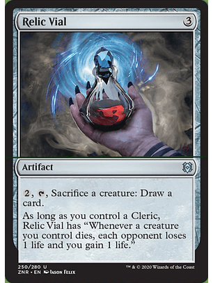 Relic Vial - ZNR - U 