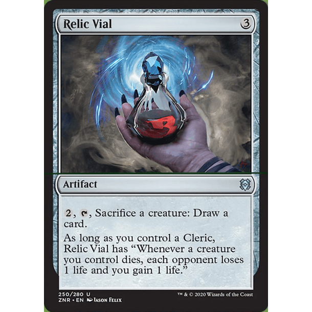 Relic Vial - ZNR - U 