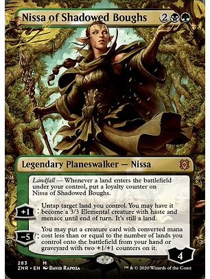 Nissa of Shadowed Boughs - ZNR - M 