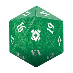 Zendikar Rising: D20 Bundle Die  1