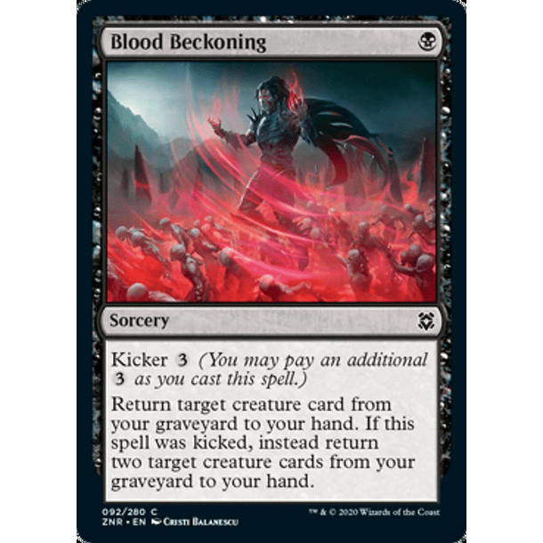 Blood Beckoning - ZNR - C
