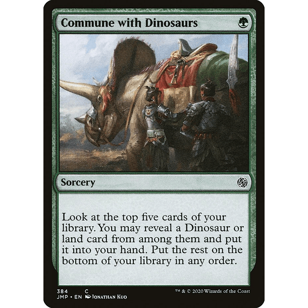 Commune with Dinosaurs - JMP - C