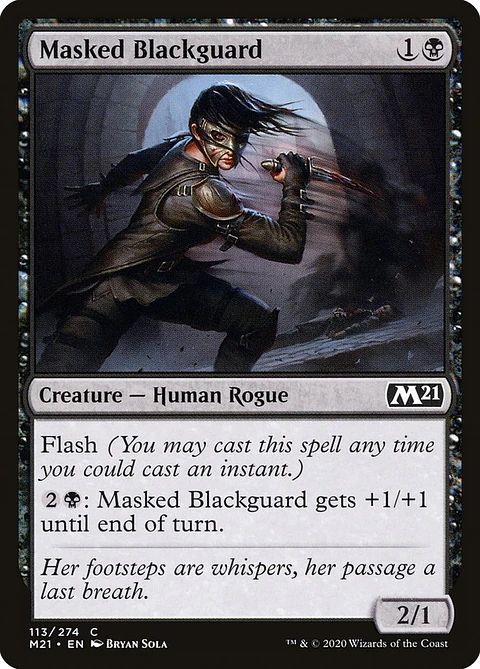 Masked Blackguard - M21 - C
