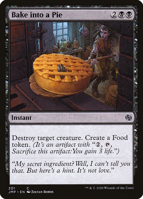 Bake into a Pie - JMP - C