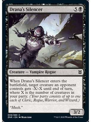 Drana's Silencer - ZNR - C