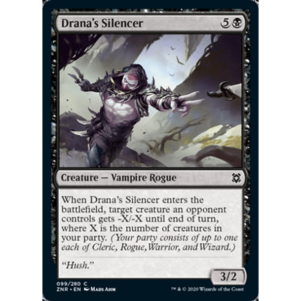 Drana's Silencer - ZNR - C