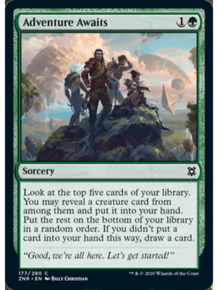 Adventure Awaits - ZNR - C