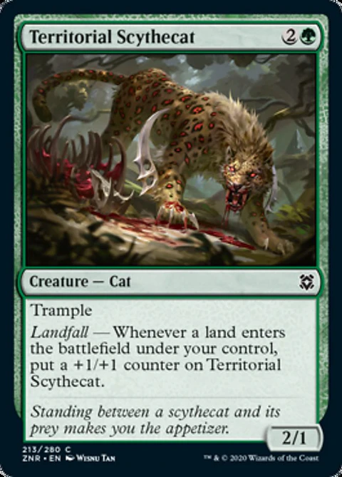 Territorial Scythecat - ZNR - C