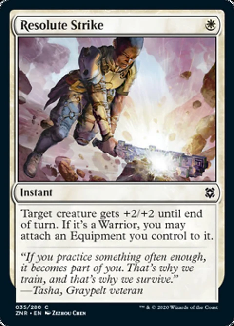 Resolute Strike - ZNR - C
