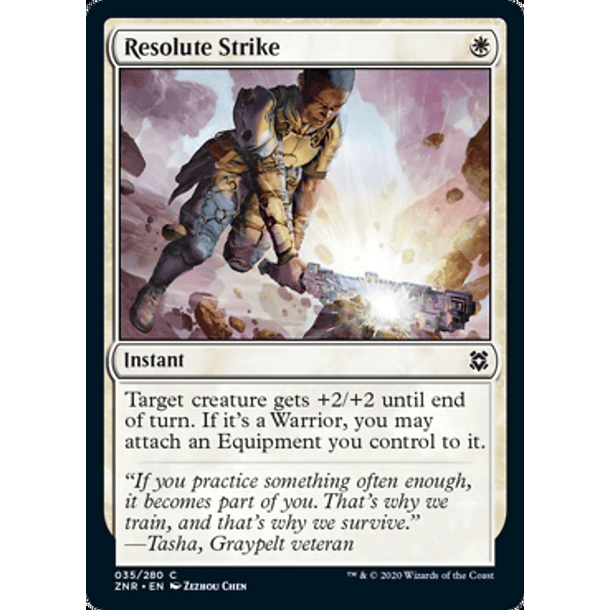 Resolute Strike - ZNR - C