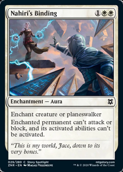Nahiri's Binding - ZNR - C