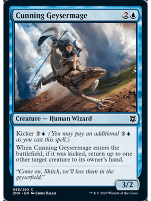 Cunning Geysermage - ZNR - C