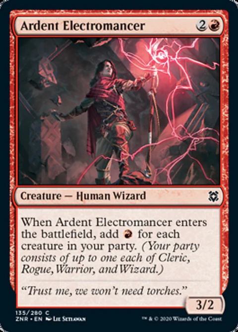 Ardent Electromancer - ZNR - C