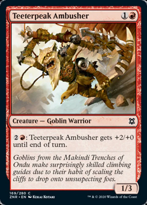 Teeterpeak Ambusher - ZNR - C
