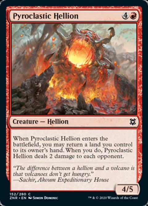 Pyroclastic Hellion - ZNR - C