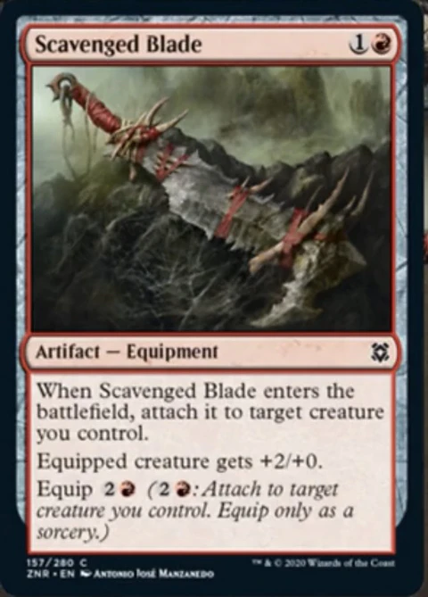 Scavenged Blade - ZNR - C