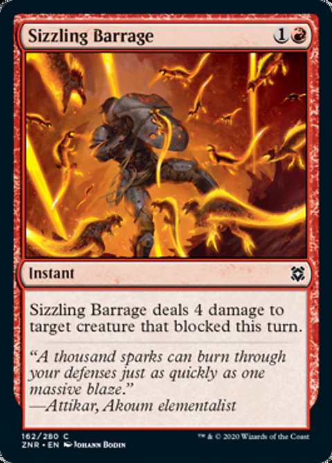 Sizzling Barrage - ZNR - C 