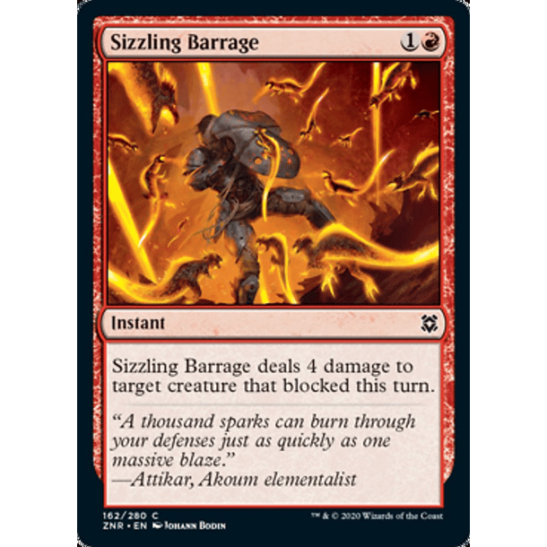 Sizzling Barrage - ZNR - C 
