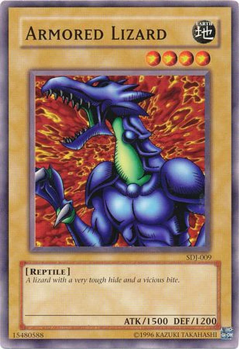 Armored Lizard - SDJ-009 - Common 