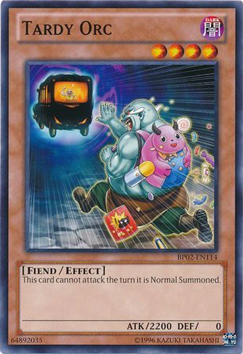 Tardy Orc - BP02-EN114 - Common (jugada)