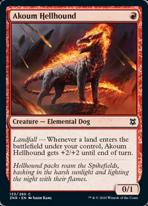 Akoum Hellhound - ZNR - C